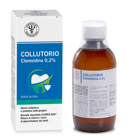 LFP COLLUTORIO CLOREXIDINA 0,2% 200 ML - Farmacia Mastrangelo 