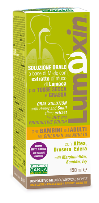 LUMAXIN DISPOSITIVO MEDICO SCIROPPO ADULTI/BAMBINI 150 ML - Farmacia Mastrangelo 