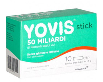 YOVIS STICK 10 BUSTINE DA 1,5 G - Farmacia Mastrangelo 