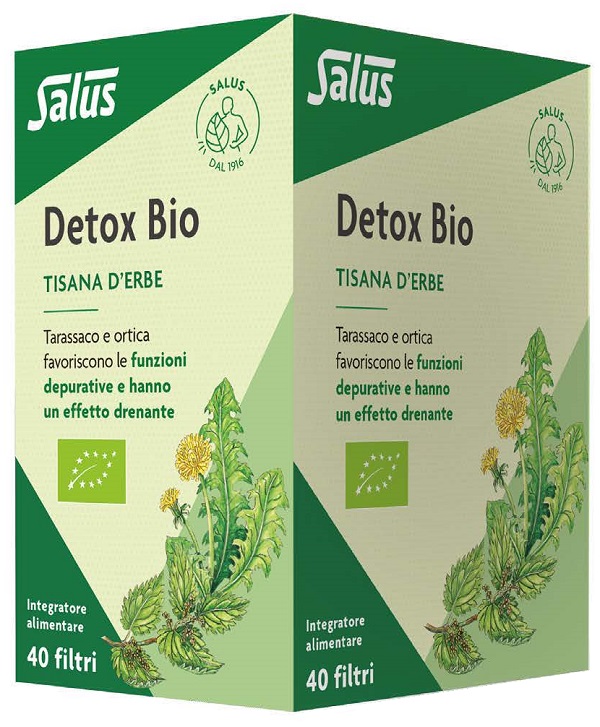 DETOX BIO TISANA 40 FILTRI 72 G - Farmacia Mastrangelo 