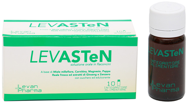 LEVASTEN 10 FLACONCINI DA 10 ML - Farmacia Mastrangelo 