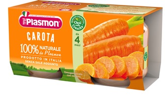 PLASMON OMOGENEIZZATO CAROTA 2 X 80 G - Farmacia Mastrangelo 
