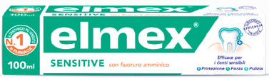 ELMEX DENTIFRICIO SENSITIVE CON FLUORURO AMMINICO 100 ML - Farmacia Mastrangelo 