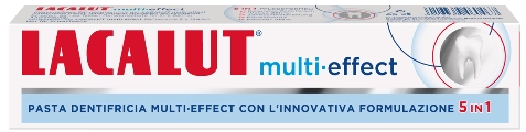 LACALUT DENTRIFRICIO MULTI EFFECT 5IN1 75 ML - Farmacia Mastrangelo 