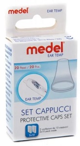 CAPPUCCI MEDEL EAR TEMPERATURE 20 PEZZI - Farmacia Mastrangelo 