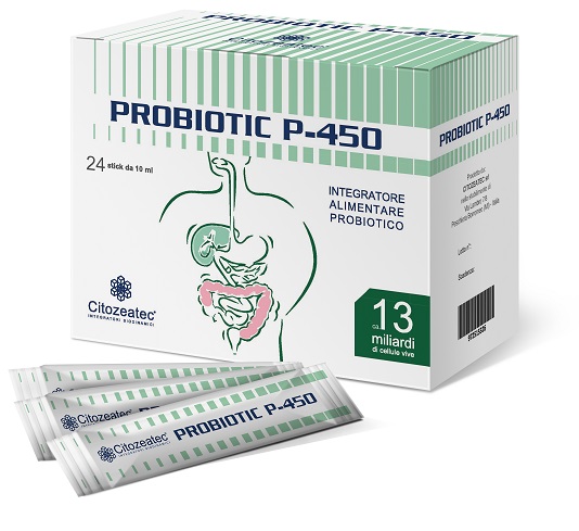 PROBIOTIC P-450 24 STICK MONODOSE 10 ML - Farmacia Mastrangelo 