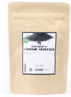 CARBONE VEGETALE POLVERE 100 G - Farmacia Mastrangelo 