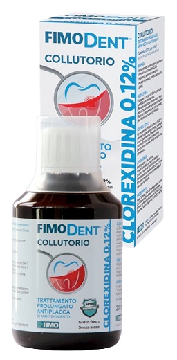 FIMODENT COLLUTORIO CLOREXIDINA SPDD 0,12% 200 ML - Farmacia Mastrangelo 