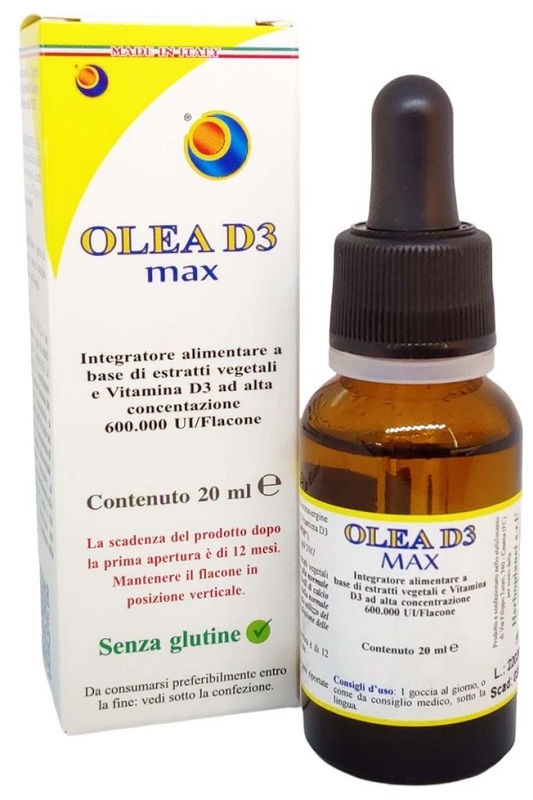 OLEA D3 MAX GOCCE 20 ML - Farmacia Mastrangelo 