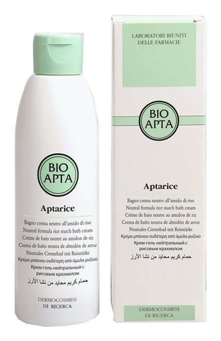 APTARICE BAGNO CREMA NEUTRO AMIDO RISO 200 ML - Farmacia Mastrangelo 