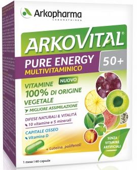 ARKOVITAL PURE ENERGY 50+ 60 CAPSULE - Farmacia Mastrangelo 
