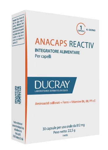 ANACAPS REACTIV DUCRAY 30 CAPSULE 2017 - Farmacia Mastrangelo 