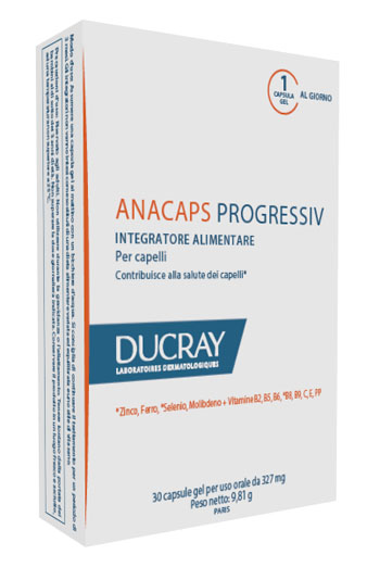 ANACAPS PROGRESSIV DUCRAY 30 CAPSULE 2017 - Farmacia Mastrangelo 