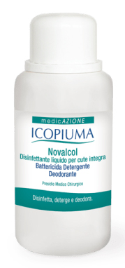NOVALCOL DISINFETTANTE LIQUIDO ANTISETTICO CUTANEO 250 ML - Farmacia Mastrangelo 