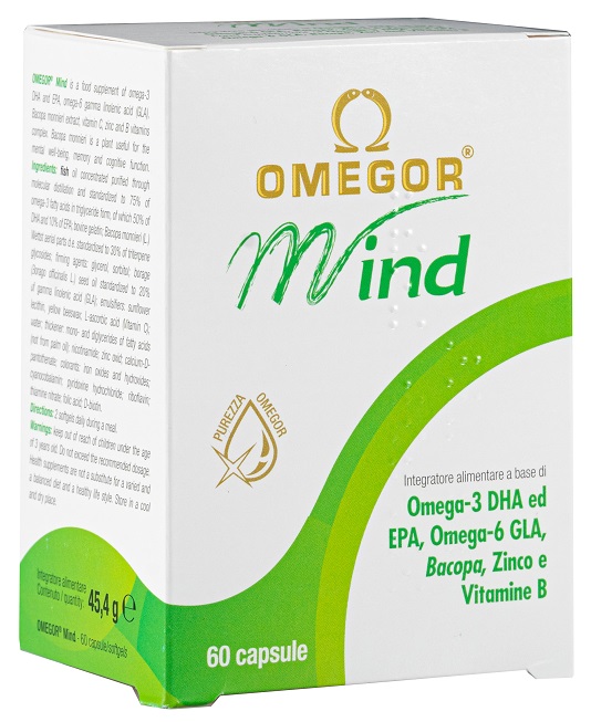 OMEGOR MIND 60 CAPSULE MOLLI - Farmacia Mastrangelo 