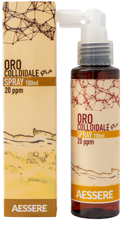 ORO COLLOIDALE PLUS SPRAY 20PPM 100 ML - Farmacia Mastrangelo 