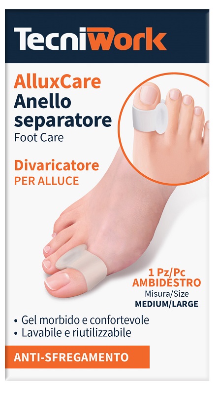 ALLUXCARE SEPARATORE DIVARICATORE ALLUCE MEDIUM/LARGE 1 PEZZO - Farmacia Mastrangelo 