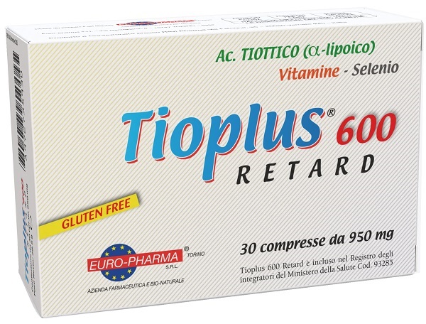 TIOPLUS 600 RETARD 30 COMPRESSE - Farmacia Mastrangelo 