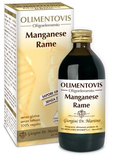 MANGANESE RAME OLIMENTOVIS 200 ML - Farmacia Mastrangelo 