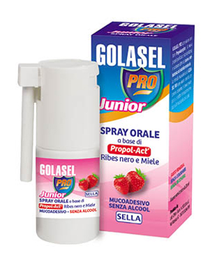 GOLASEL PRO SPRAY JUNIOR 20 ML - Farmacia Mastrangelo 