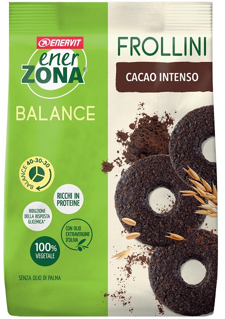 ENERZONA FROLLINI GUSTO FONDENTE INTENSO 250 G - Farmacia Mastrangelo 