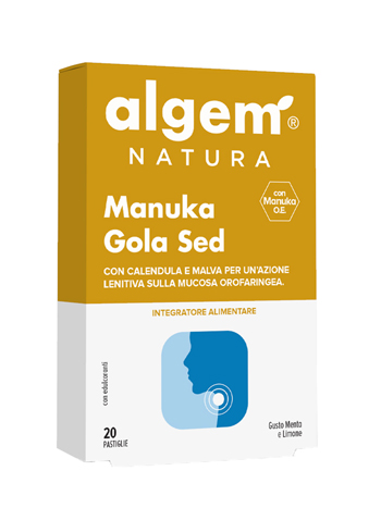 ALGEM MANUKA GOLA SED 20 PASTIGLIE 1000 MG - Farmacia Mastrangelo 