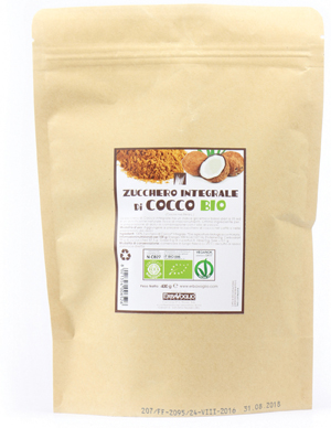 ZUCCHERO DI COCCO BIO 400 G - Farmacia Mastrangelo 