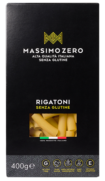 MASSIMO ZERO RIGATONI 400 G - Farmacia Mastrangelo 