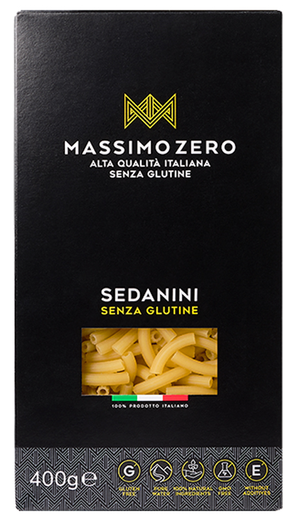 MASSIMO ZERO SEDANINI RIGATI 400 G - Farmacia Mastrangelo 