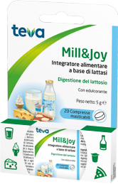 MILL&JOY TEVA 20 COMPRESSE MASTICABILI - Farmacia Mastrangelo 