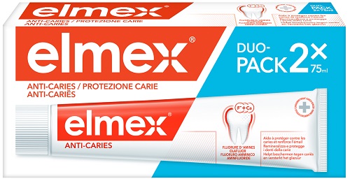 ELMEX PROTEZIONE CARIE 2 X 75 ML - Farmacia Mastrangelo 
