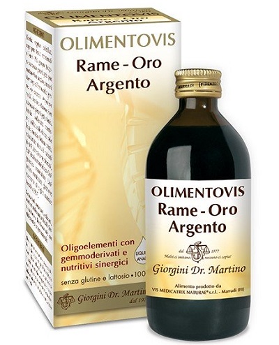 RAME ORO ARGENTO OLIMENTOVIS 200 ML - Farmacia Mastrangelo 