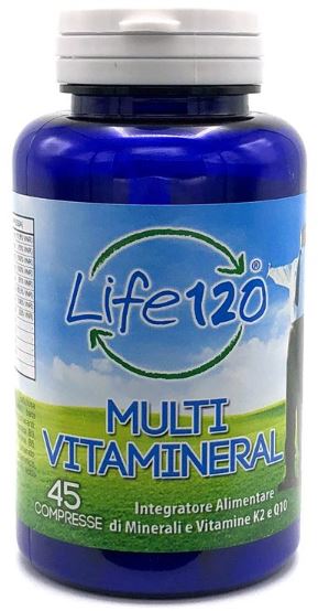 LIFE 120 MULTIVITAMINERAL 45 COMPRESSE - Farmacia Mastrangelo 