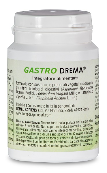 GASTRO DREMA 30 COMPRESSE 21 G - Farmacia Mastrangelo 