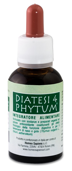 DIATESI 4 PHYTUM GOCCE 30 ML - Farmacia Mastrangelo 