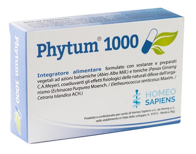 PHYTUM 1000 30 CAPSULE 500 MG - Farmacia Mastrangelo 
