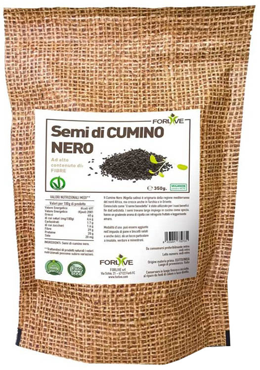 SEMI DI CUMINO NERO 350 G - Farmacia Mastrangelo 