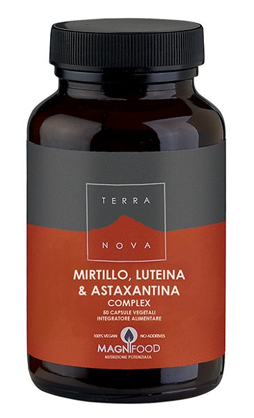 TERRANOVA MIRTILLO LUTEINA ASTAXANTINA SINERGIA PER GLI OCCHI 50 CAPSULE - Farmacia Mastrangelo 