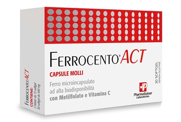 FERROCENTO ACT 30 CAPSULE MOLLI - Farmacia Mastrangelo 