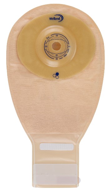 SACCA PER ILEOSTOMIA OPACA RITAGLIABILE WELLAND AURUM PROFILE ILEO MIDI DIAMETRO 13-48 MM INIZIO CONVESSITA' 48 MM 10 PEZZI - Farmacia Mastrangelo 
