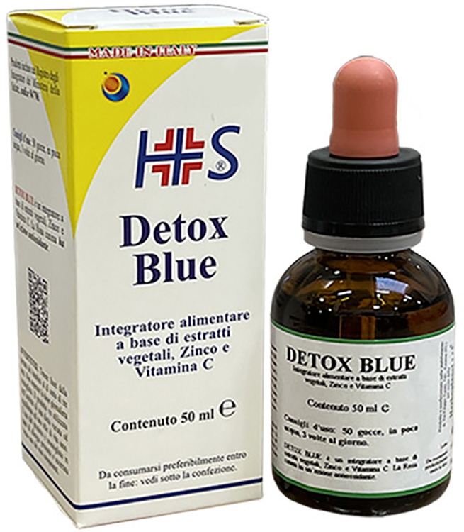DETOX BLUE GOCCE 50 ML - Farmacia Mastrangelo 