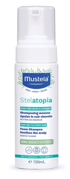 MUSTELA STELATOPIA SHAMPOO MOUSSE 150 ML - Farmacia Mastrangelo 