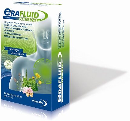 ERAFLUID NATURAL 14 BUSTINE 140 ML - Farmacia Mastrangelo 