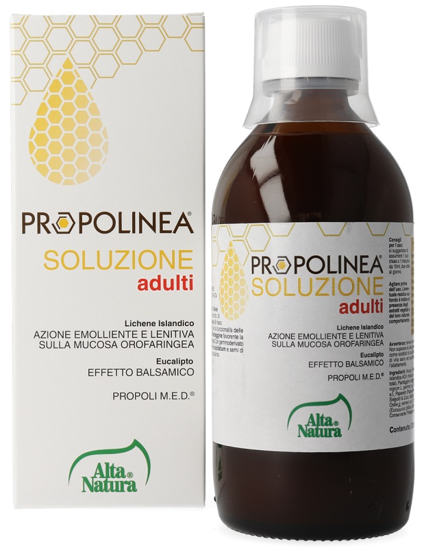 PROPOLINEA SOLUZIONE ADULTI 200 ML - Farmacia Mastrangelo 