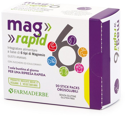 MAG 6 RAPID 20 STICK DA 1,5 G - Farmacia Mastrangelo 