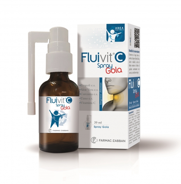 FLUIVIT C SPRAY GOLA 20 ML - Farmacia Mastrangelo 