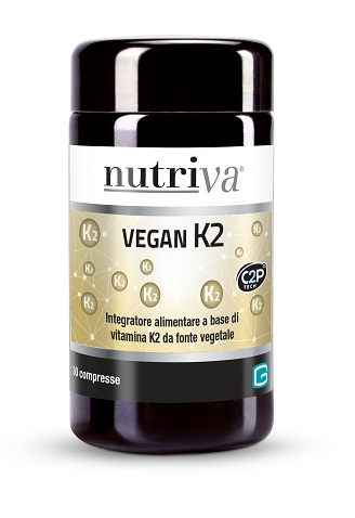 NUTRIVA VEGAN K2 30 COMPRESSE - Farmacia Mastrangelo 