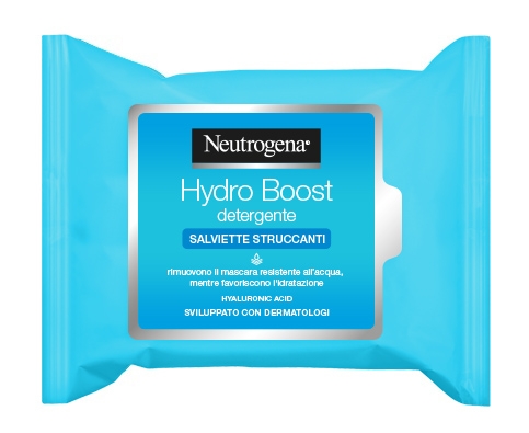 NEUTROGENA HYDRO BOOST SALVIETTE STRUCCANTI 25 PEZZI - Farmacia Mastrangelo 