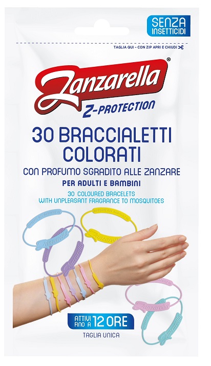 ZANZARELLA Z-PROTECT BRACCIALETTI ADULTI - Farmacia Mastrangelo 