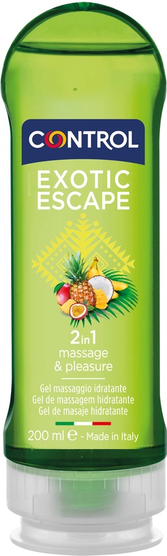 CONTROL GEL PER MASSAGGI EXOTIC ESCAPE 200 ML - Farmacia Mastrangelo 